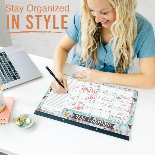 Large Desk Calendar 2026 - Desktop Calendar 2026-2027