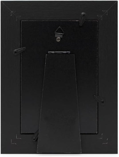 Isaac Jacobs 4x6 Black Wood Sentiments The Boys Picture Frame, Vertical