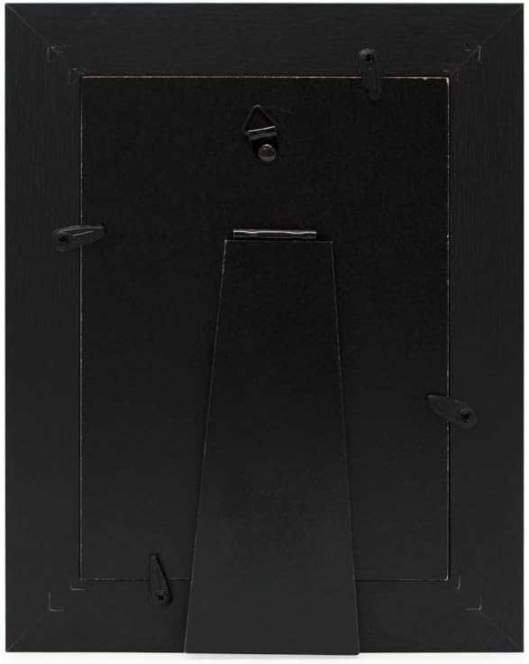 Isaac Jacobs 5x7 Wood Sentiments Dad Picture Frame Black (Vertical)