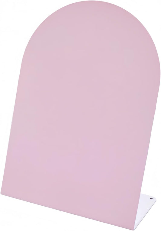 Pink Magnetic Desktop Message Board, Magnetic Display Stand, Suitable for Office Desks, Home, Kitchen Decoration Message Board, for Notes, Photos, and to-Do Lists