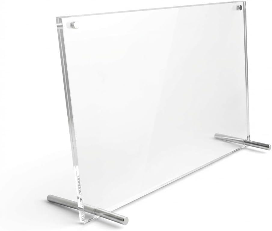 homingyo 11X14 Desktop Photo Frame, Acrylic, Free Standing Display
