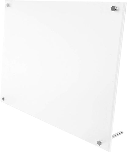 Modern Acrylic Photo Frame - Desktop/Free Standing (8.5x11)
