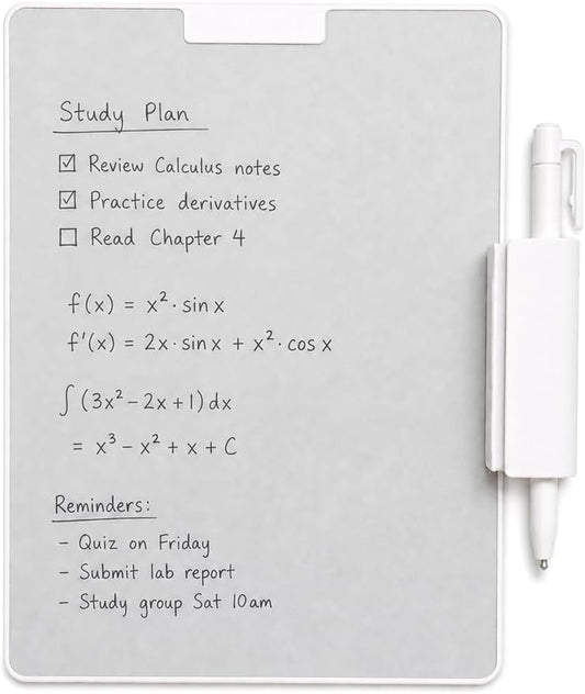 Upgraded Inkless Reusable Writing Tablet, 10" Magnetic Desktop Note Pad