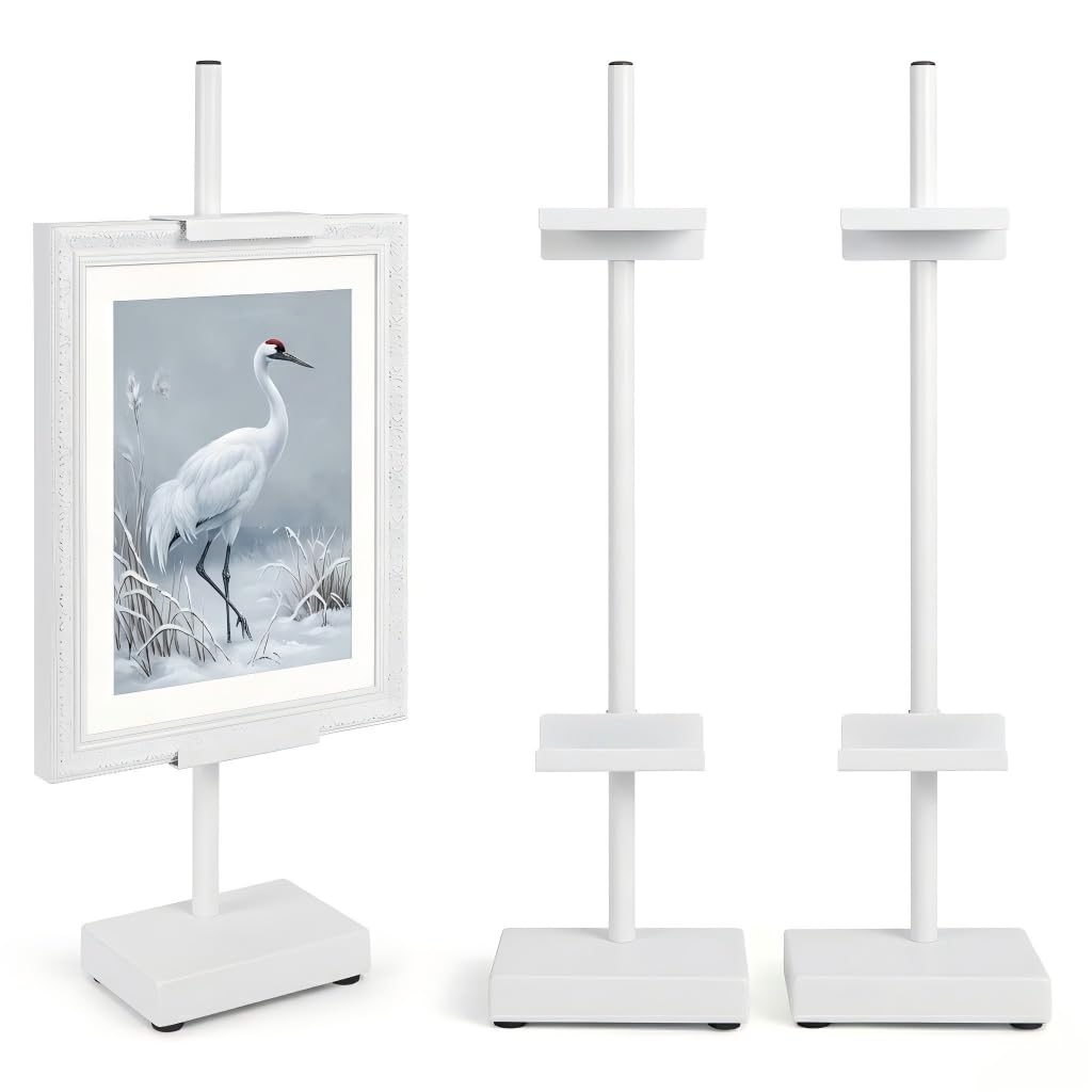 Adjustable Tabletop Easel Stand, Black 17" H Easels for Display