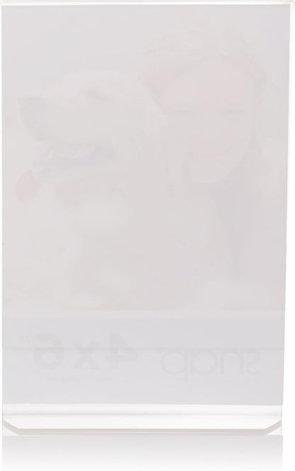 Snap 4x6 Clear Acrylic Picture Frame 12 Pack