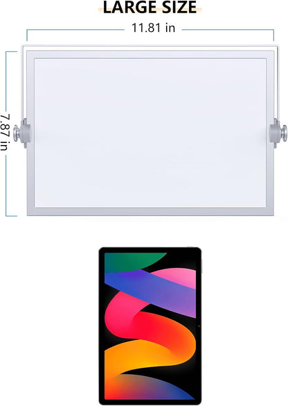 Small Dry Erase White Board,Magnetic Desktop Whiteboard with Stand