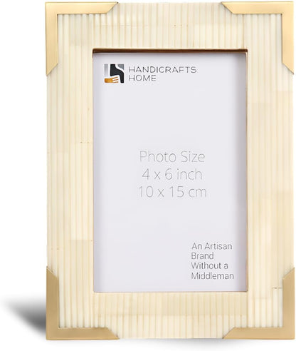 Handicrafts Home Handmade 5x7 Wood Picture Frame Neutral Modern Home Decor