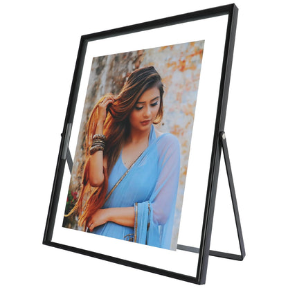 Silver Floating Frame, 4"x6", Horizontal