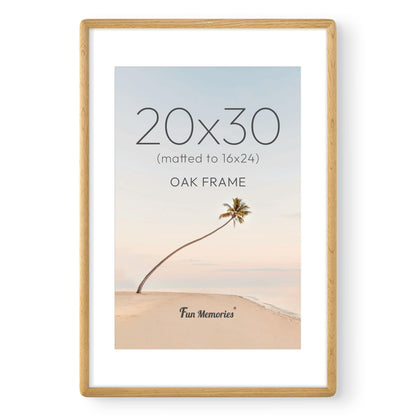 6x6 Picture Frame, USA-Sourced Walnut Wood Photo Frame with Tempered Glass, Handcrafted Rustic Farmhouse Frame for Wall & Tabletop Display, Matted to 4x4