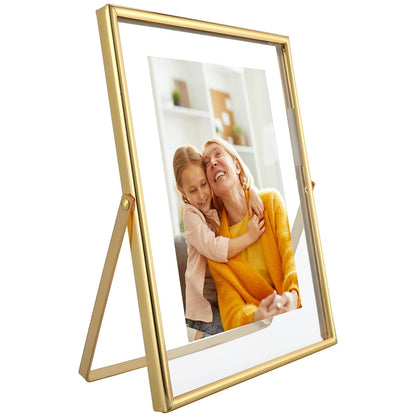Silver Floating Frame, 4"x6", Horizontal