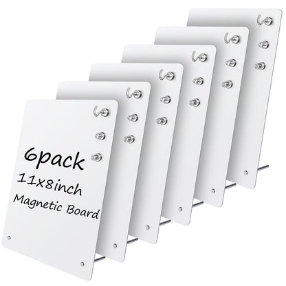 2 Pack Magnetic Board - Black Magnet Display Stand