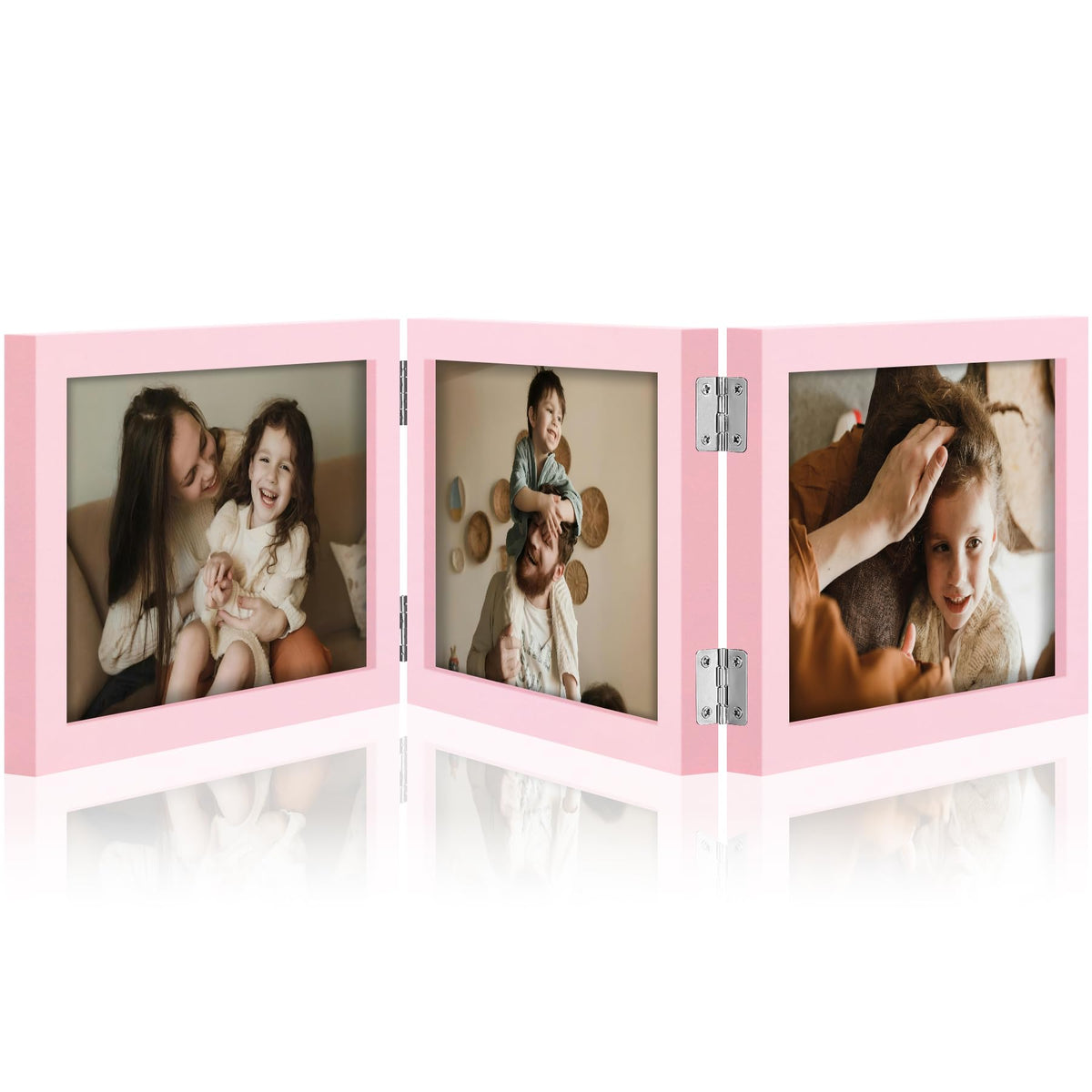 decorUhome Black Triple 4x6 Picture Frame Vertical