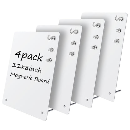 2 Pack Magnetic Board - Black Magnet Display Stand