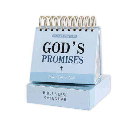365-Day Inspirational Desk Calendar for Women - Large Coil Bound Motivational Desktop Decorations Calendar with Daily Affirmations - Cute Positive Office Desk Decor Gifts for Women (Beige)