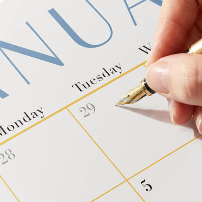Jotsome Large Desk Calendar 2026-2027, Desktop Calendar