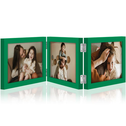 decorUhome Black Triple 4x6 Picture Frame Vertical