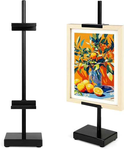 Adjustable Tabletop Easel Stand, Black 17" H Easels for Display