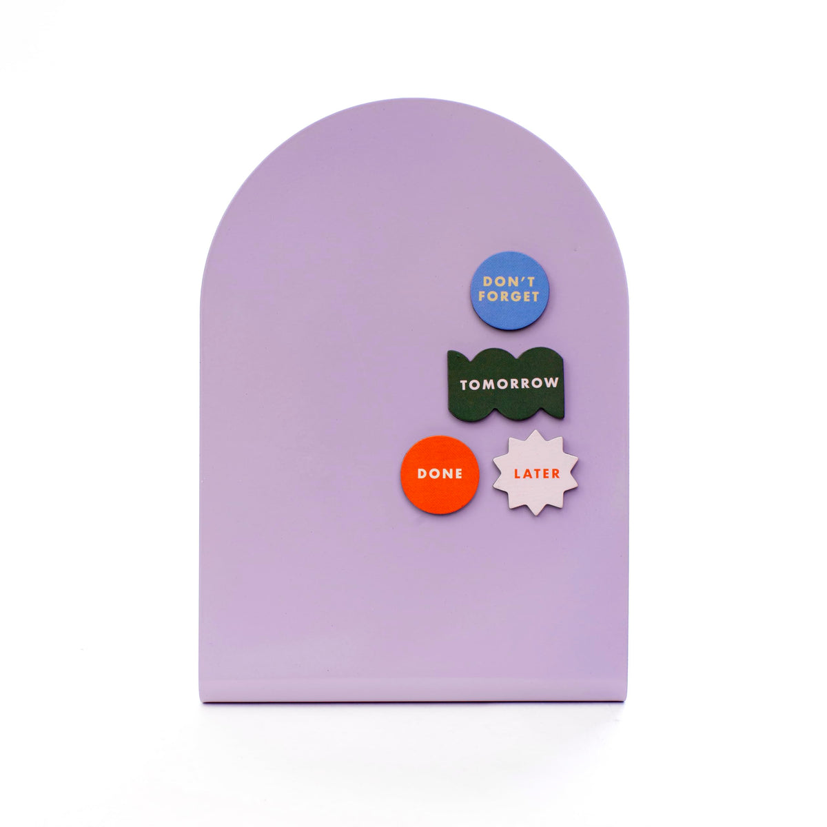 Kikkerland Inkerie Purple Magnetic Memo Board