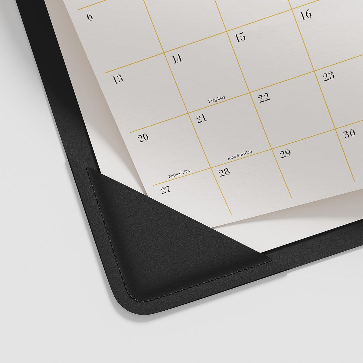 Jotsome Desk Calendar 2026-2027 with Protective Mat, Desktop Calendar