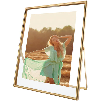 Silver Floating Frame, 4"x6", Horizontal