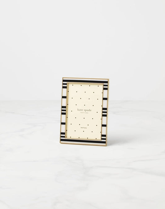 kate spade new york 897449 Sitting Pretty 4x6 Stripe Frame
