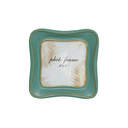 Ferrisland 4x6 desktop and wall resin photo frame(White)