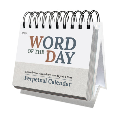 Today in History Perpetual Calendar | Daily World History Facts Desktop Calendar, This Day In Amazing History Trivia Facts & Achievements | History Buff Gift Page A Day Box Calendar with Historical Info For Every Day of The Year