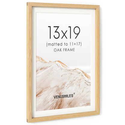 4x6 Picture Frame, USA-Sourced Natural Maple Wood Photo Collage Frame with HD Tempered Glass, Modern Simple 4 x 6 Wooden Frame Matted to 3.5x5, Gallery Wall Frames for Art, Wall or Tabletop Display