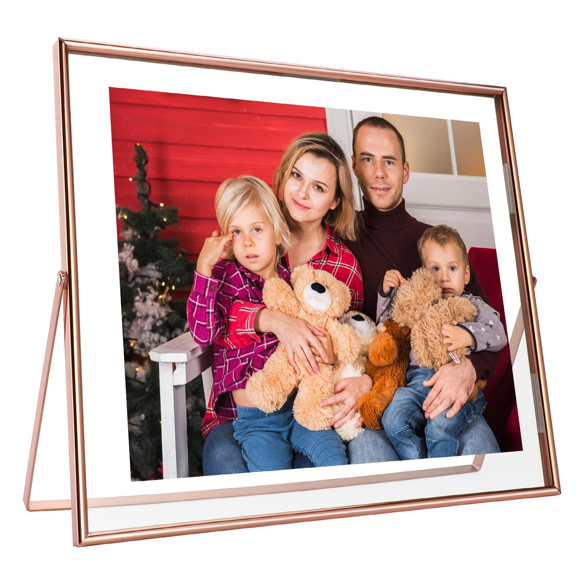 Silver Floating Frame, 4"x6", Horizontal
