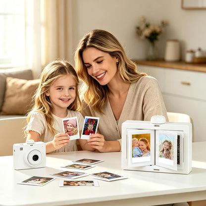 2x3 Mini Picture Frame Rotating frame for Instax Mini Photo Gifts for Women