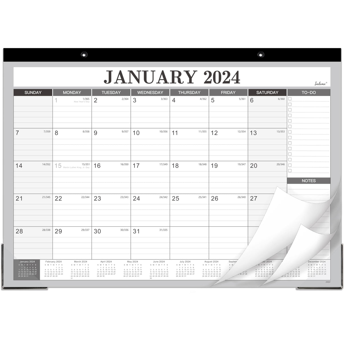 2027 Desk Calendar - 2027 Desk Calendar Large 22x17, Jan 2027‑Dec 2027