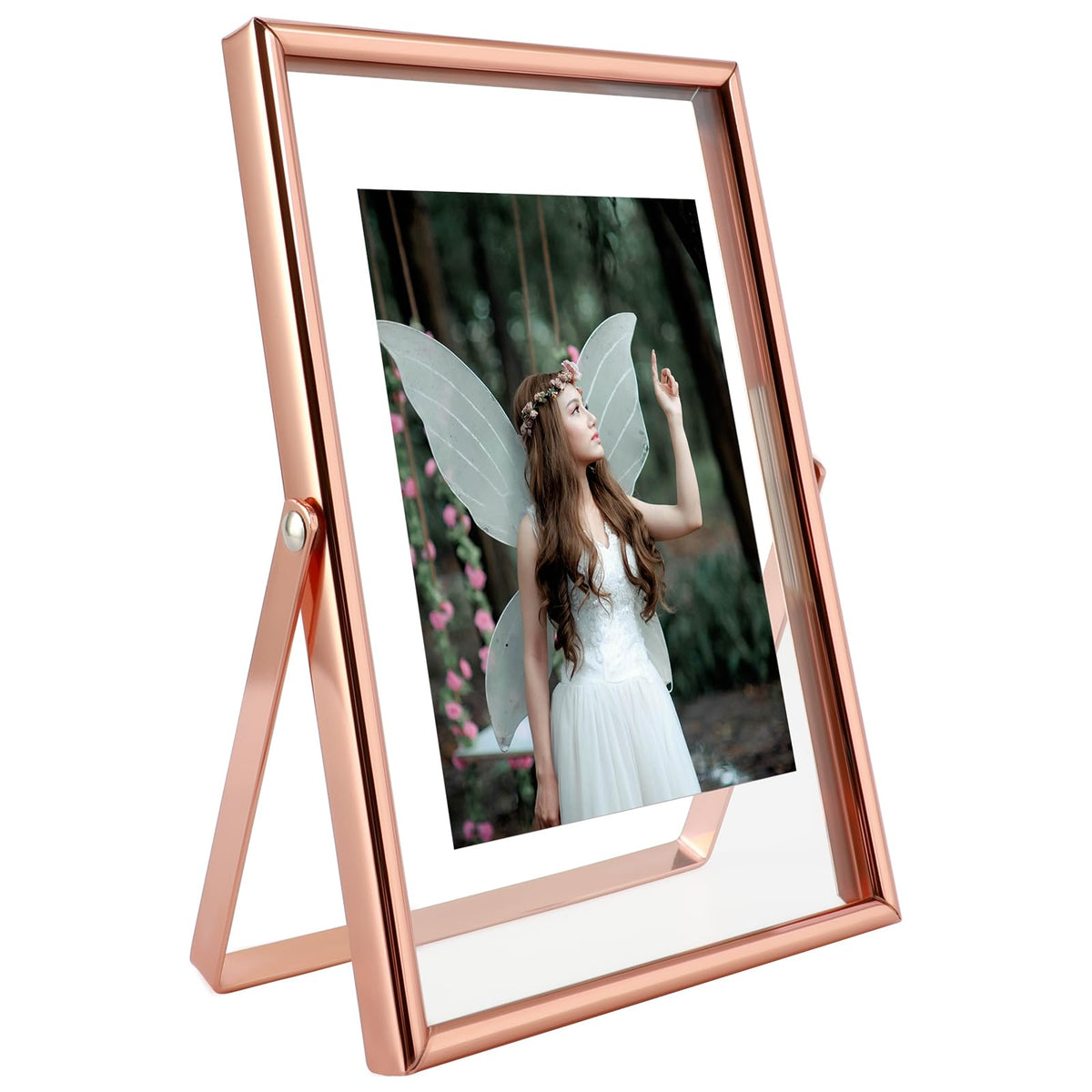 Silver Floating Frame, 4"x6", Horizontal