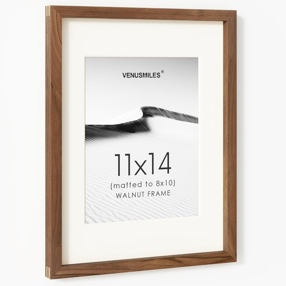 4x6 Picture Frame, USA-Sourced Natural Maple Wood Photo Collage Frame with HD Tempered Glass, Modern Simple 4 x 6 Wooden Frame Matted to 3.5x5, Gallery Wall Frames for Art, Wall or Tabletop Display