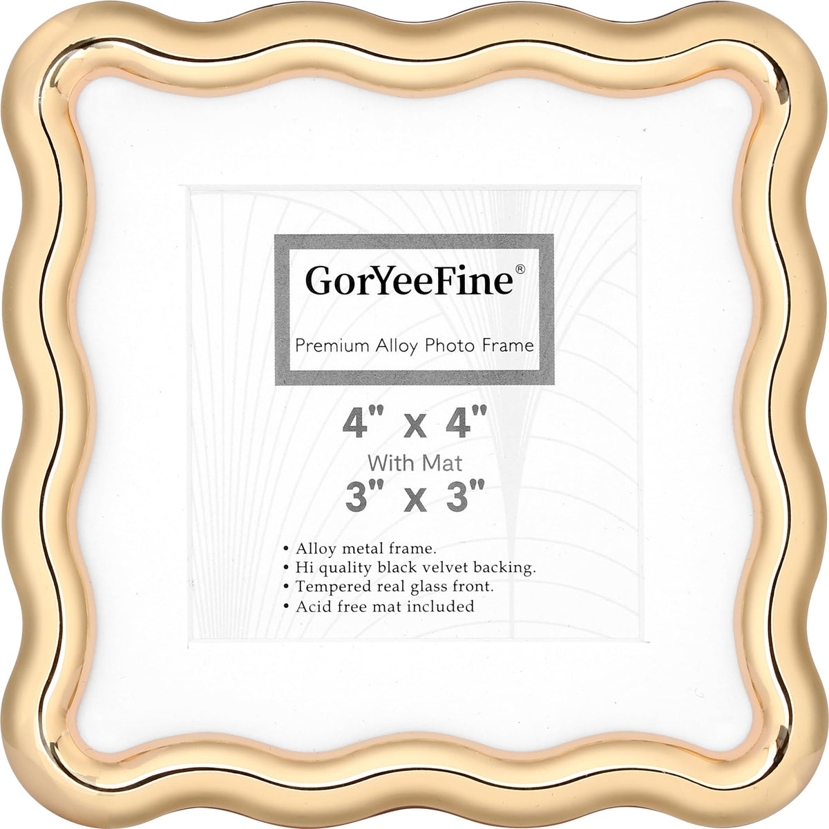 3-2x3'' Silver Heavy-Duty Zinc Alloy Picture Frames,Wave Design Silver Picture Frame Multi 3x2'' Photo Frame,with Black Premium Velvet Backing,for Desktop and Wall Hanging.