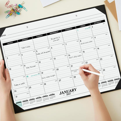 2027 Desk Calendar - 2027 Desk Calendar Large 22x17, Jan 2027‑Dec 2027