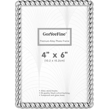 4x6‘’ Gold Arched Picture Frame,Tempered Real Glass Photo Frame with Premium Velvet Backing,for Tabletop & Shelf Display Decorative Frame for Home Office Decor