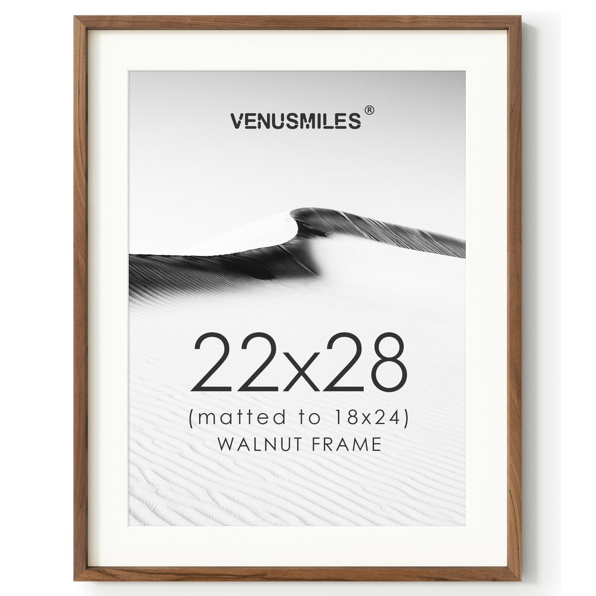 4x6 Picture Frame, USA-Sourced Natural Maple Wood Photo Collage Frame with HD Tempered Glass, Modern Simple 4 x 6 Wooden Frame Matted to 3.5x5, Gallery Wall Frames for Art, Wall or Tabletop Display