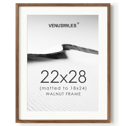4x6 Picture Frame, USA-Sourced Natural Maple Wood Photo Collage Frame with HD Tempered Glass, Modern Simple 4 x 6 Wooden Frame Matted to 3.5x5, Gallery Wall Frames for Art, Wall or Tabletop Display
