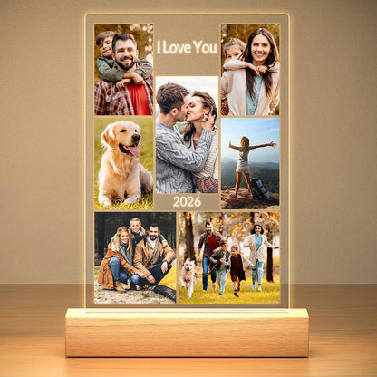 KoxSmar Custom Picture Frame, Personalized Photo Frame, Customized Picture Frames, Personalized Anniversary Birthday Gifts for Women Men Her Him Girlfriend Boyfriend Wife Husband Couple