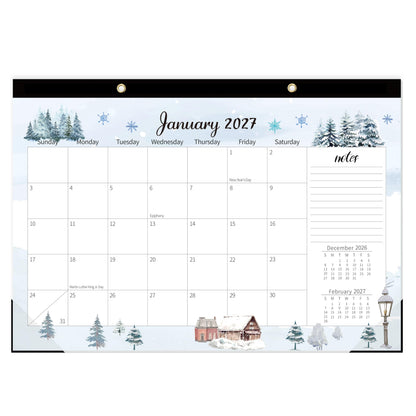 GuassLee Large Desk Calendar 2027-2028, 18 Months, 22" x 17"