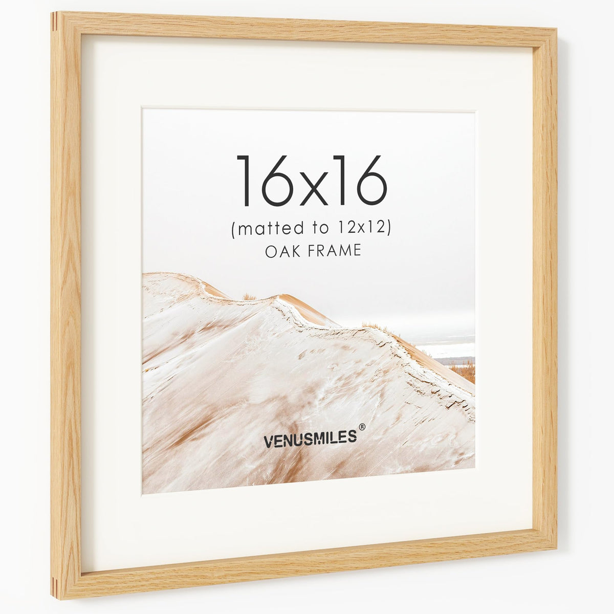 4x6 Picture Frame, USA-Sourced Natural Maple Wood Photo Collage Frame with HD Tempered Glass, Modern Simple 4 x 6 Wooden Frame Matted to 3.5x5, Gallery Wall Frames for Art, Wall or Tabletop Display