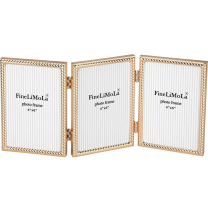 5x7'' Silver Rope Design Metal Picture Frames with Hi Quality Velvet Backing and Real Glass Front,Silver Photo Frame 7x5'' for Desktop Display Or Wall Hanging