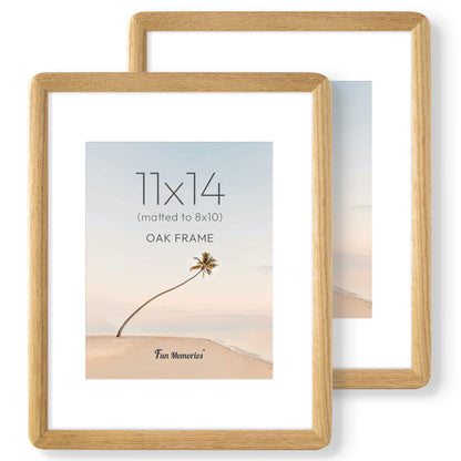 6x6 Picture Frame, USA-Sourced Walnut Wood Photo Frame with Tempered Glass, Handcrafted Rustic Farmhouse Frame for Wall & Tabletop Display, Matted to 4x4