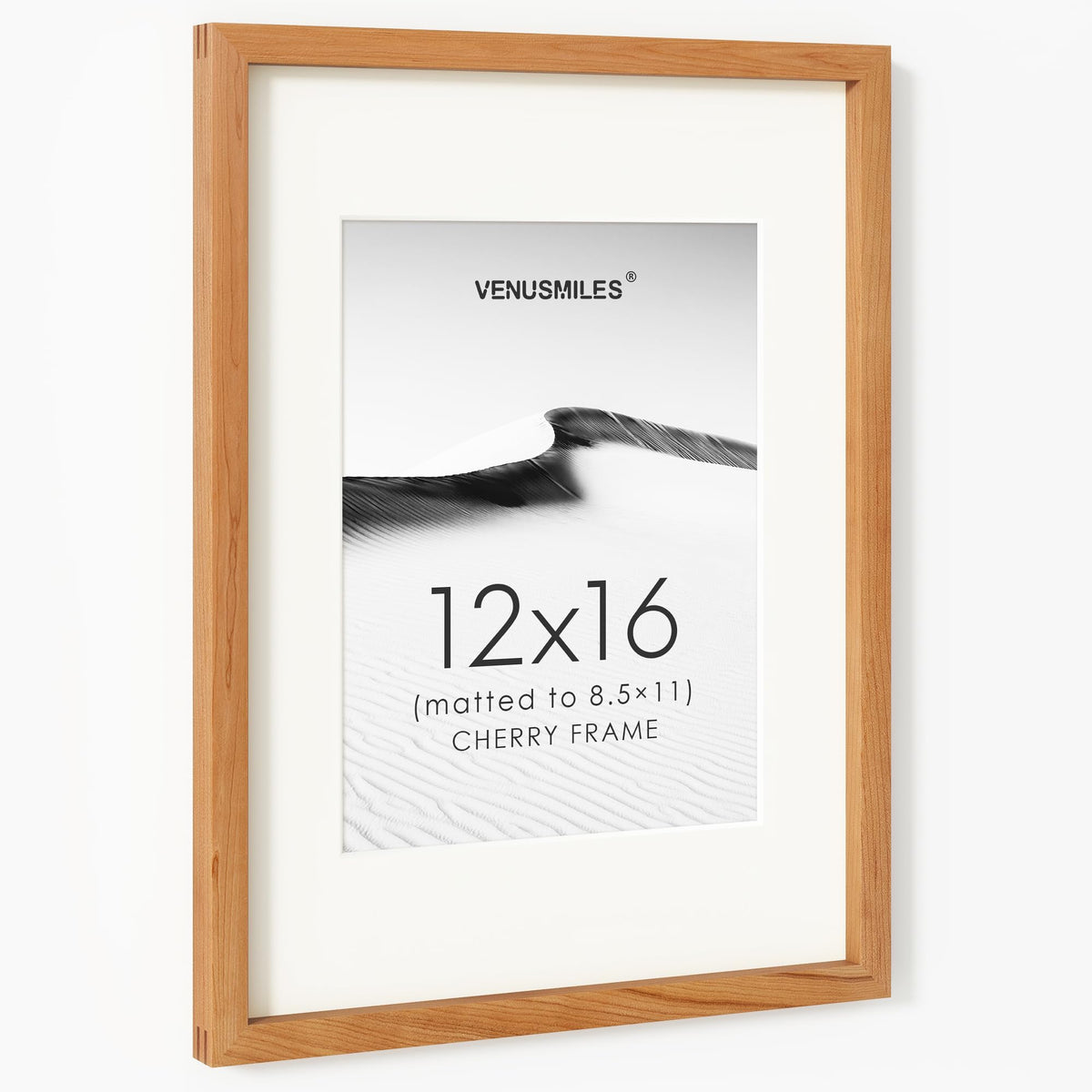 4x6 Picture Frame, USA-Sourced Natural Maple Wood Photo Collage Frame with HD Tempered Glass, Modern Simple 4 x 6 Wooden Frame Matted to 3.5x5, Gallery Wall Frames for Art, Wall or Tabletop Display