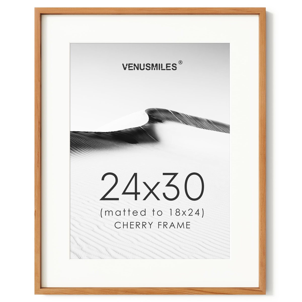 4x6 Picture Frame, USA-Sourced Natural Maple Wood Photo Collage Frame with HD Tempered Glass, Modern Simple 4 x 6 Wooden Frame Matted to 3.5x5, Gallery Wall Frames for Art, Wall or Tabletop Display