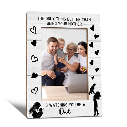 You Are My Sunshine Picture Frame, You Are My Sunshine Gifts, Motivational Gifts for Kids Women Men Photo Frame 4x6, Family Baby Girl Boy Wooden Photo Picture Frames for Desk Tabletop Decor