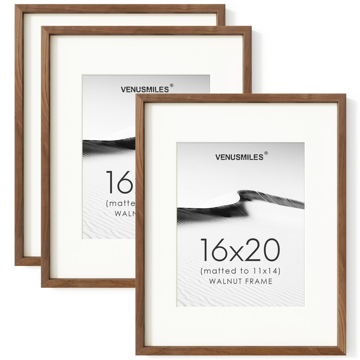 4x6 Picture Frame, USA-Sourced Natural Maple Wood Photo Collage Frame with HD Tempered Glass, Modern Simple 4 x 6 Wooden Frame Matted to 3.5x5, Gallery Wall Frames for Art, Wall or Tabletop Display