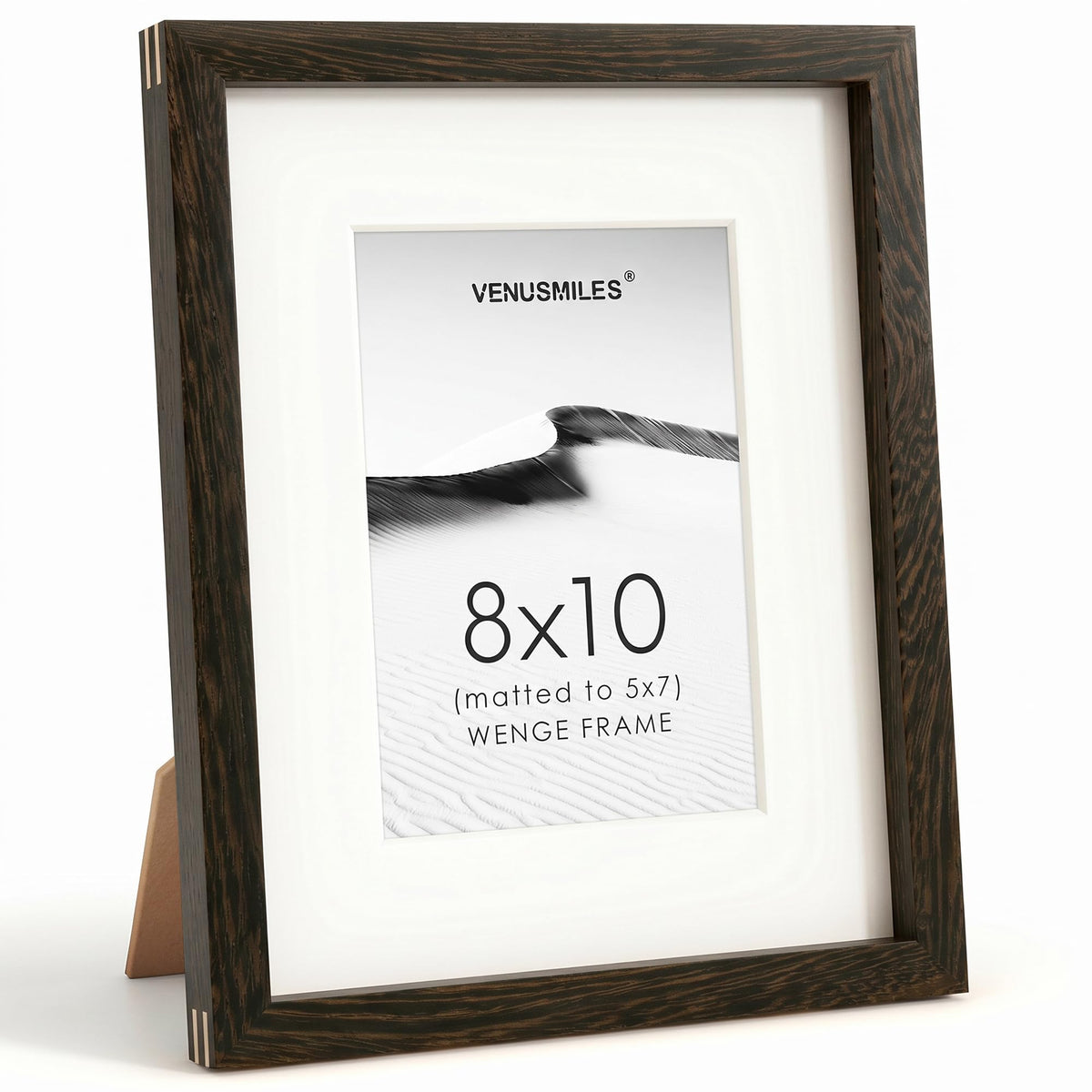 4x6 Picture Frame, USA-Sourced Natural Maple Wood Photo Collage Frame with HD Tempered Glass, Modern Simple 4 x 6 Wooden Frame Matted to 3.5x5, Gallery Wall Frames for Art, Wall or Tabletop Display
