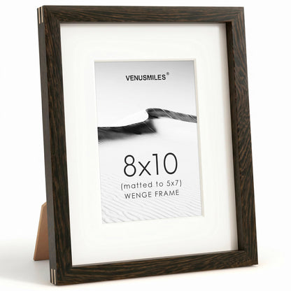 4x6 Picture Frame, USA-Sourced Natural Maple Wood Photo Collage Frame with HD Tempered Glass, Modern Simple 4 x 6 Wooden Frame Matted to 3.5x5, Gallery Wall Frames for Art, Wall or Tabletop Display