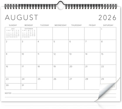 Beautiful 2026-2027 Wall Calendar - Runs from June 2026 - December 2027